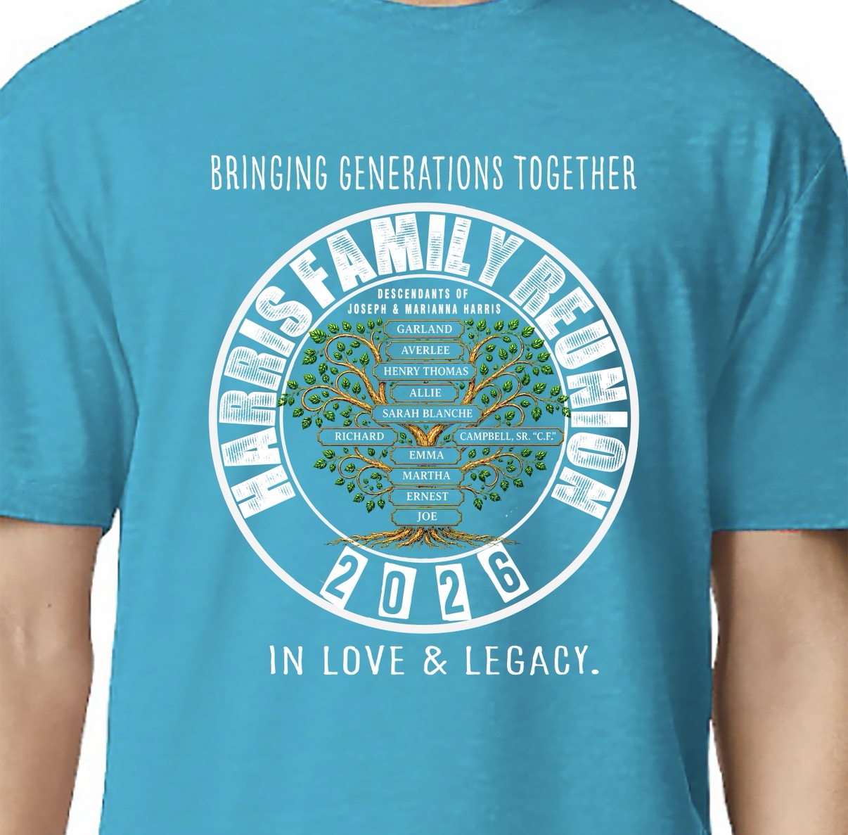 Harris Family Reunion T-Shirt
